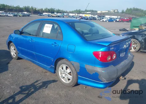 2007 Toyota Corolla S из США, поврежденный, VIN 2T1BR32E77C839748